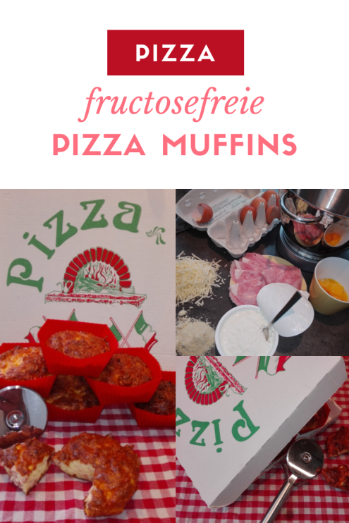 fructosefreie Pizza Muffins bei Fructoseintoleranz